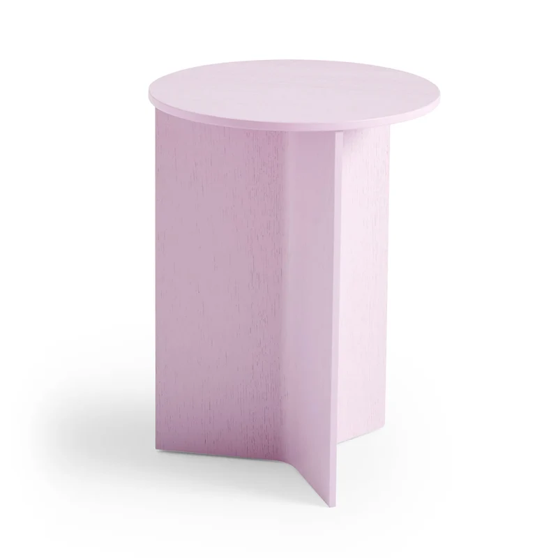 B-Ware Hay Slit Table Round High Ø 35 x H 47cm pink Abstelltisch Tisch Möbel Rundtisch