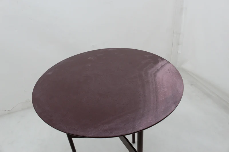 B-Ware Hay - Shim Beistelltisch Ø 45 cm bordeaux Abstelltisch Tisch SIEHE TEXT/FOTO