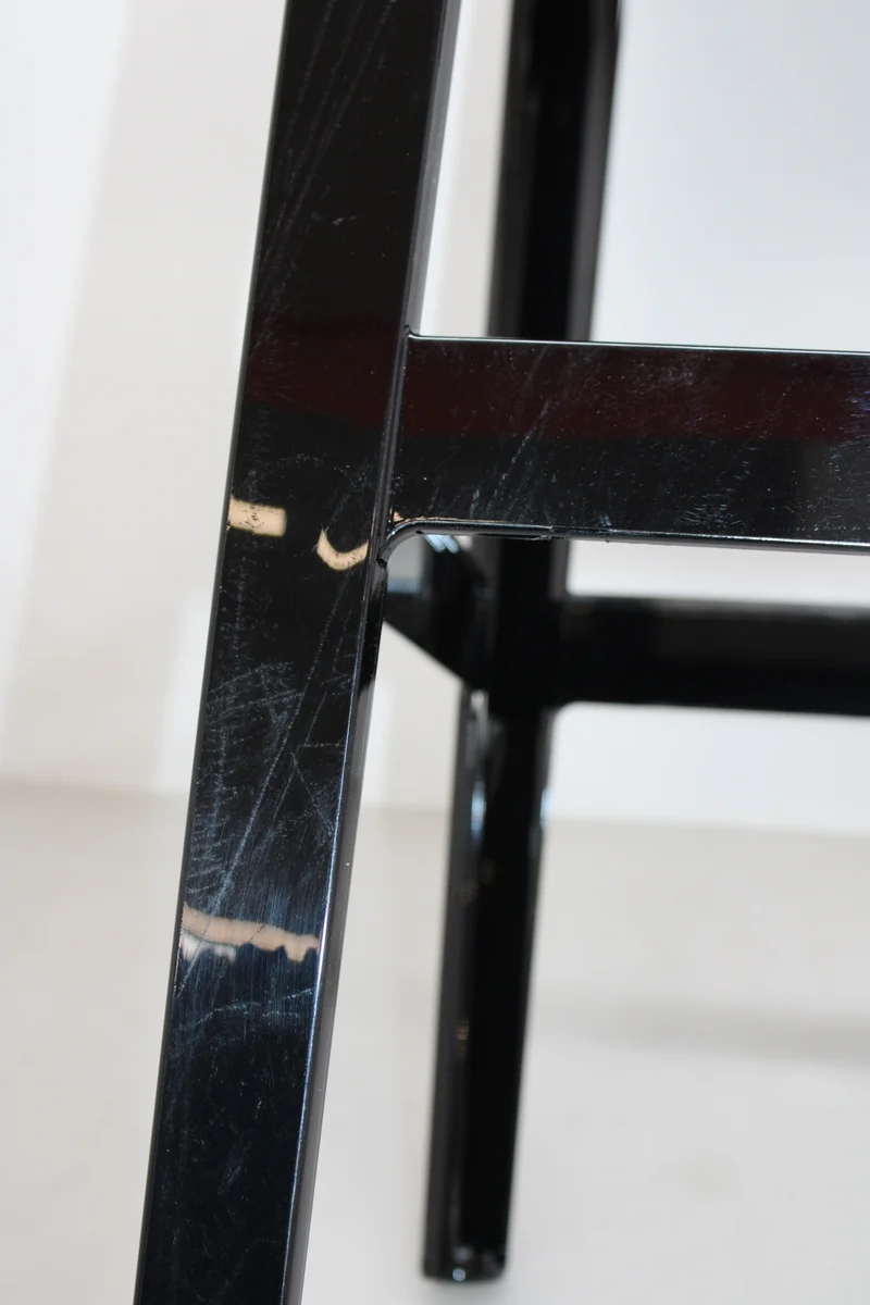 B-Ware Kartell One More Barhocker H75 Schwarz SIEHE TEXT/FOTO