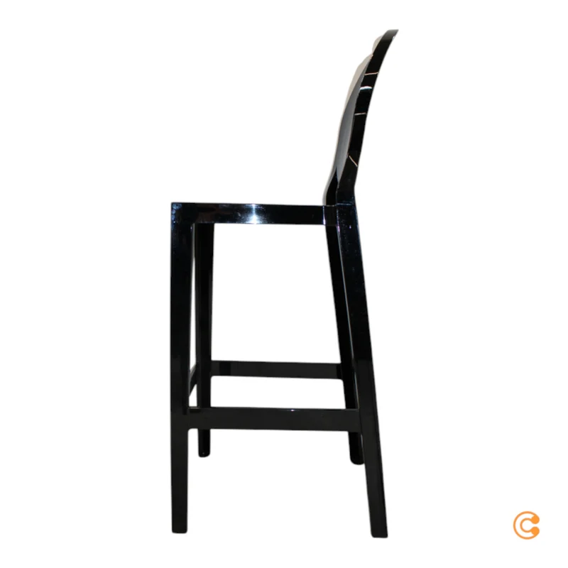 B-Ware Kartell One More Barhocker H75 Schwarz SIEHE TEXT/FOTO