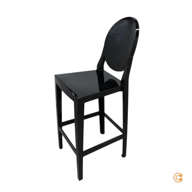 B-Ware Kartell One More Barhocker H75 Schwarz SIEHE TEXT/FOTO