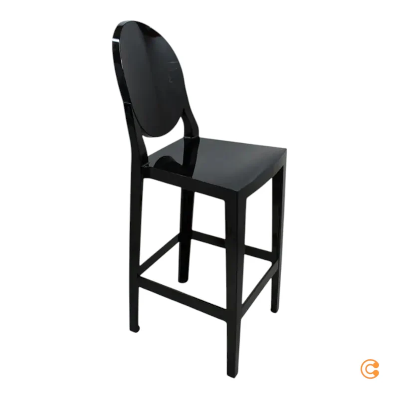 B-Ware Kartell One More Barhocker H75 Schwarz SIEHE TEXT/FOTO