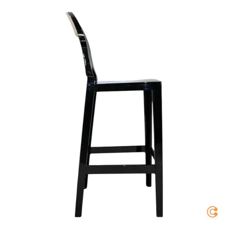 B-Ware Kartell One More Barhocker H75 Schwarz SIEHE TEXT/FOTO