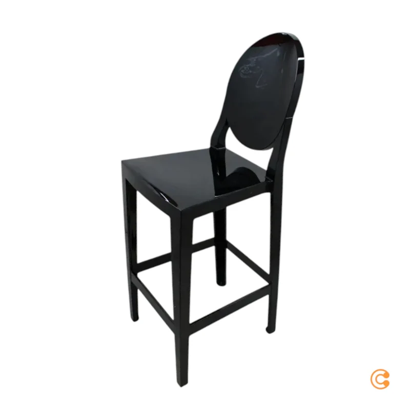 B-Ware Kartell One More Barhocker H75 Schwarz SIEHE TEXT/FOTO