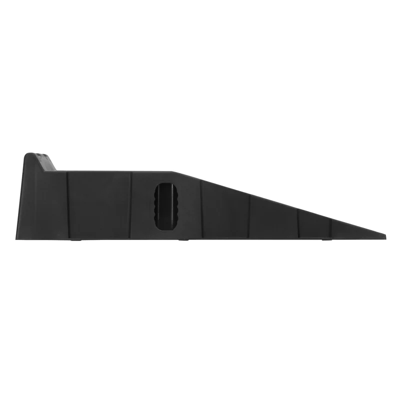 2er Set Auffahrrampe belastbar bis 2,4 Tonnen 30 cm breit aus Kunststoff tragbar