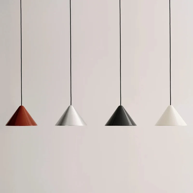 B-Ware HAY Hängeleuchte Pendel Compass Aluminium gebürstet höhenverstellbar LED Ø 43 cm