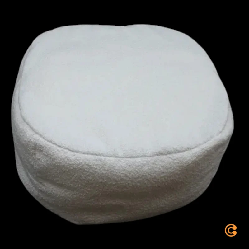 B-Ware Sitzfeldt Pouf Sitzhocker Jolly Pouf S weiß Hocker Sitzkissen Fußhocker Ablage