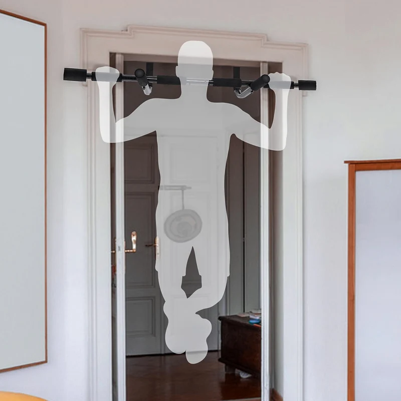 Klimmzugstange für Türrahmen ohne Schrauben von 60 bis 80 cm