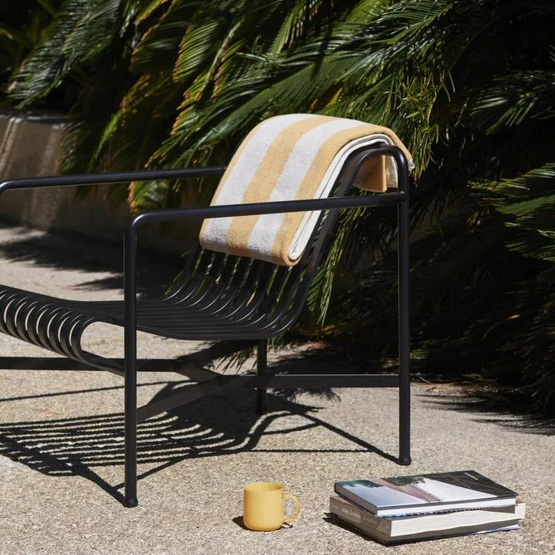 B-Ware Hay Palissade Lounge Chair Low Stuhl Gartenstuhl Terassenstuhl Stahl SIEHE TEXT