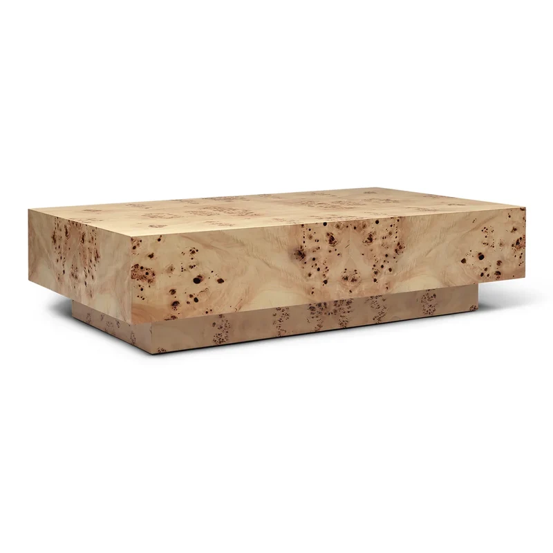 B-Ware Ferm Living Kaffeetisch Beistelltisch Coffee Table Wohnzimmer natur 117x70 cm