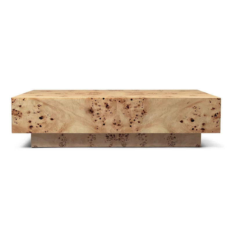 B-Ware Ferm Living Kaffeetisch Beistelltisch Coffee Table Wohnzimmer natur 117x70 cm