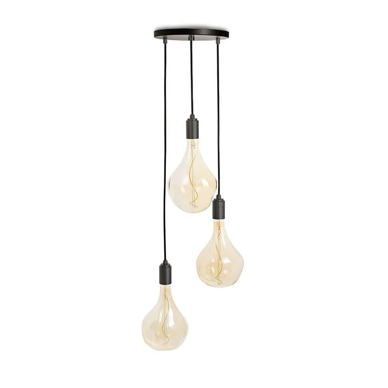 B-Ware Tala Graphite Triple Pendelleuchte Hängeleuchte Deckenlampe E27 SIEHE TEXT