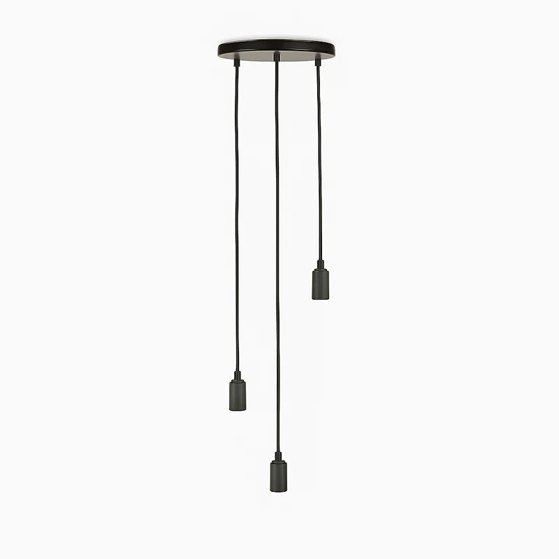 B-Ware Tala Graphite Triple Pendelleuchte Hängeleuchte Deckenlampe E27 SIEHE TEXT