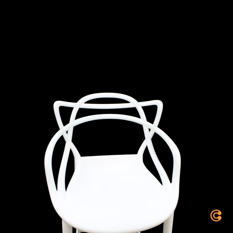 B-Ware Kartell Masters Barhocker Tresenstuhl Hocker Stuhl Barstuhl 75cm weiß