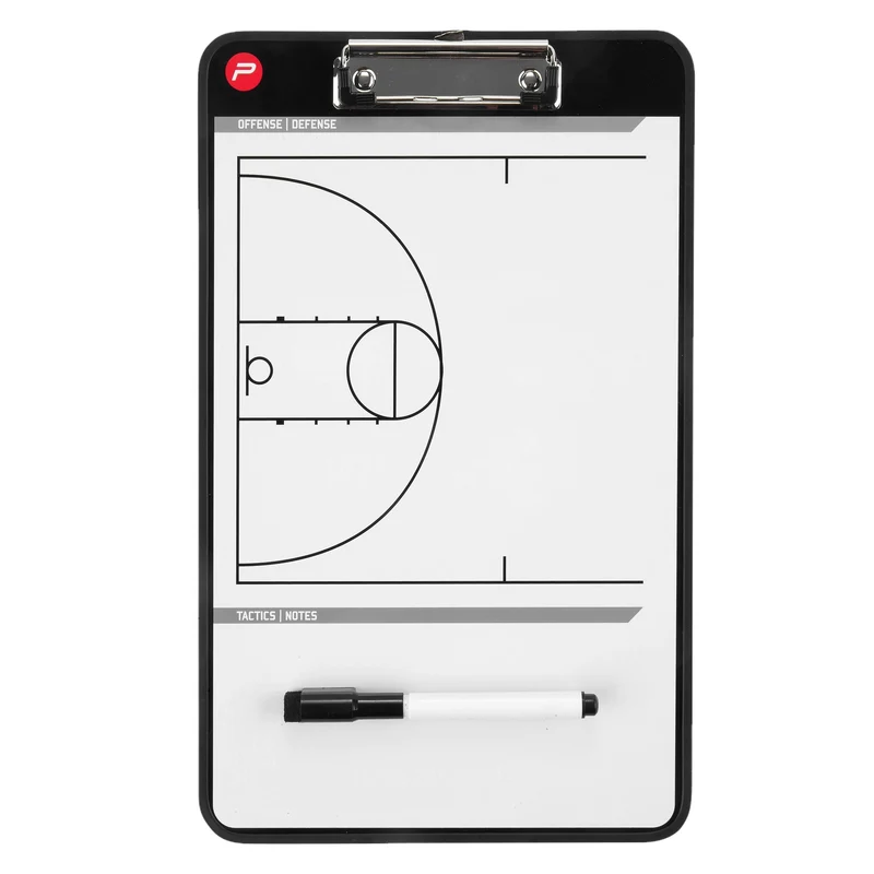 Taktiktafel Basketball 34,5x21,5 cm mit Zubehör Pure2Improve