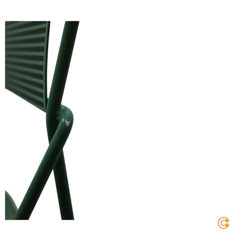 B-Ware HAY X-Line Stuhl Outdoor Gartenstuhl Sitz Metall grün stapelbar SIEHE TEXT/FOTO