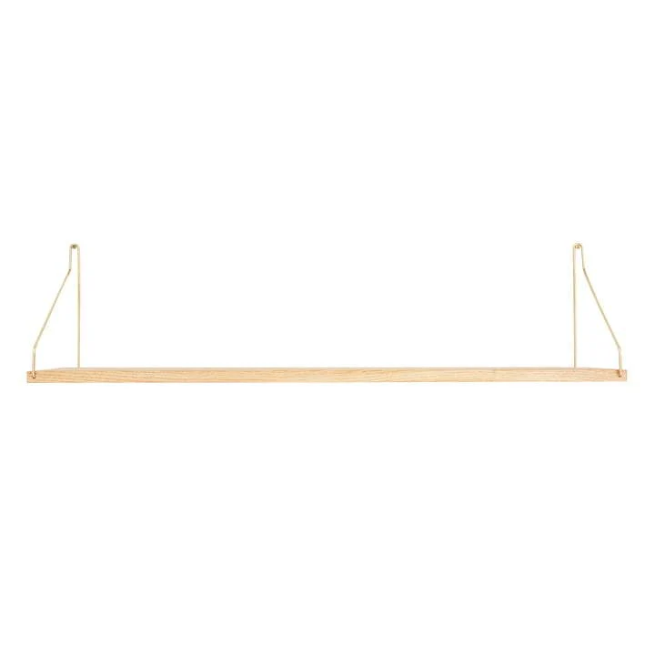 B-Ware Frama Shelf Wandregal Regal Bücherregal Wandboard Schweberegal 80 x 20 cm Eiche