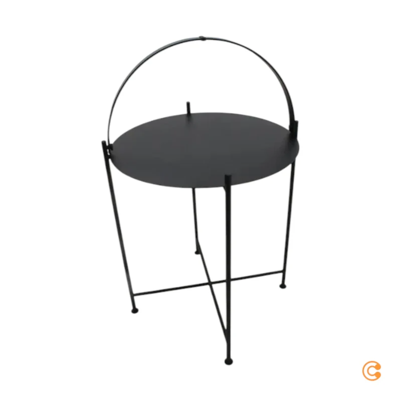 B-Ware Houe Beistelltisch Edge Tray Tisch Black 46 cm Möbel Nachttisch SIEHE TEXT/FOTO