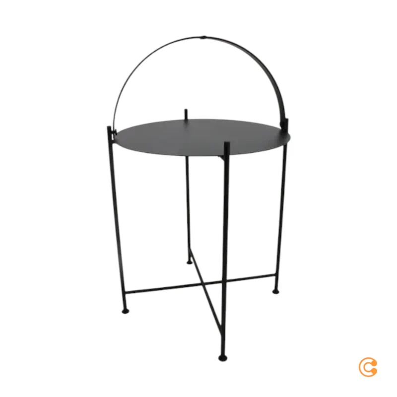B-Ware Houe Beistelltisch Edge Tray Tisch Black 46 cm Möbel Nachttisch SIEHE TEXT/FOTO