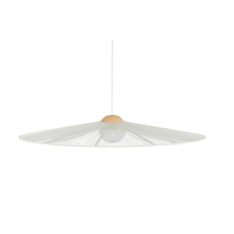 B-Ware Zuiver Belle Hängeleuchte Pendelleuchte Lampe rund 80cm beige Eisen