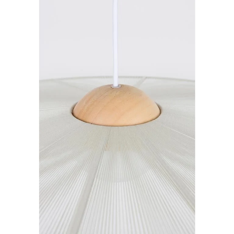 B-Ware Zuiver Belle Hängeleuchte Pendelleuchte Lampe rund 80cm beige Eisen