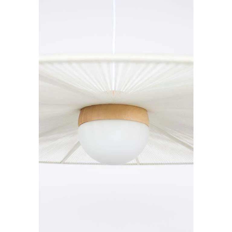 B-Ware Zuiver Belle Hängeleuchte Pendelleuchte Lampe rund 80cm beige Eisen