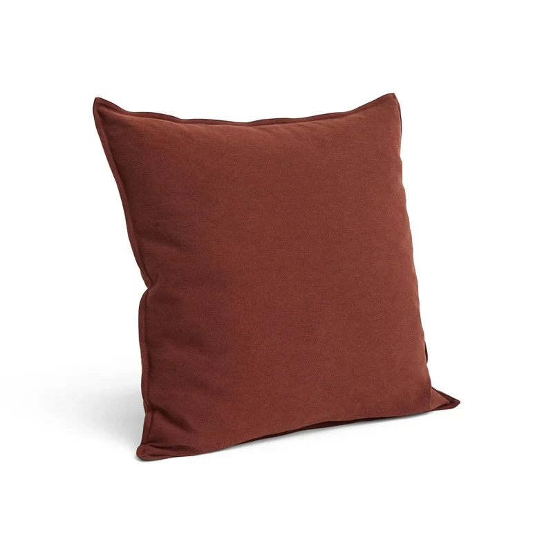 B-Ware HAY Kissen Polster Leinenkissen Baumwoll Leinen 50 x 50 cm iron red