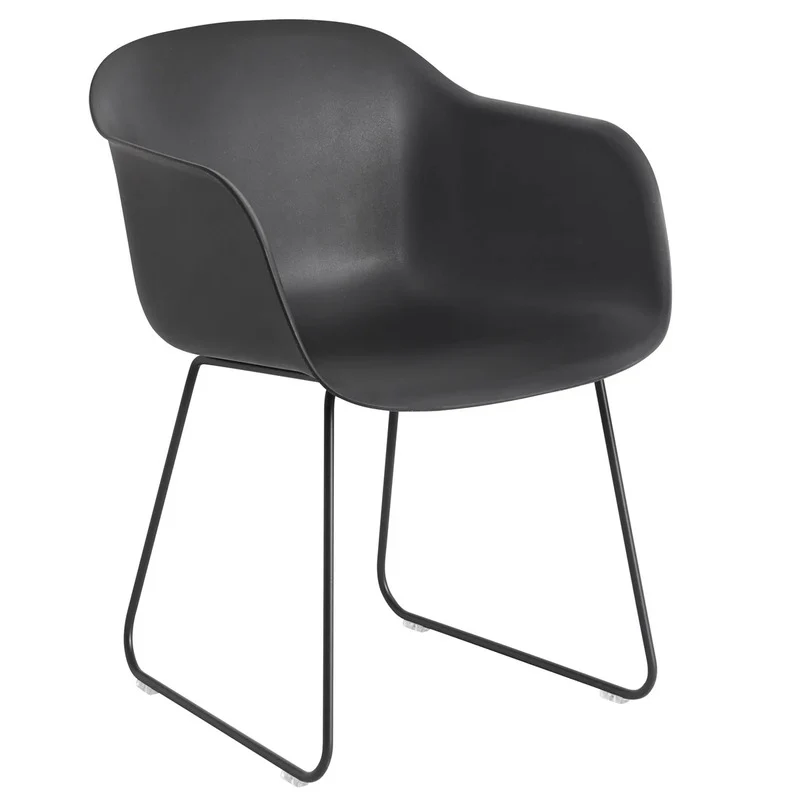B-Ware Muuto Fiber Armchair Stuhl Sessel Schalenstuhl Kufengestell SIEHE TEXT/FOTO