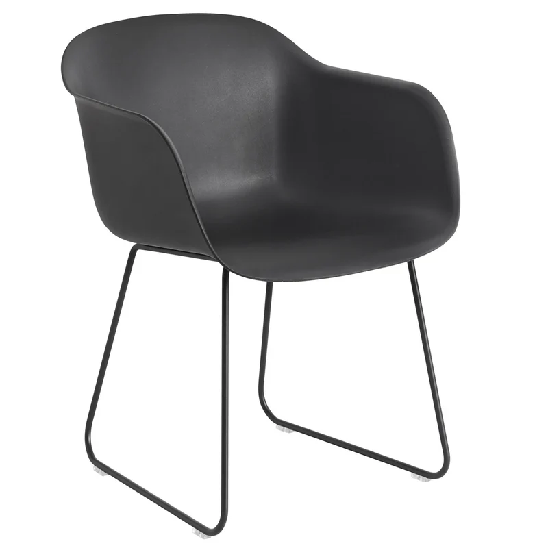 B-Ware Muuto Fiber Armchair Stuhl Sessel Schalenstuhl Kufengestell SIEHE TEXT/FOTO