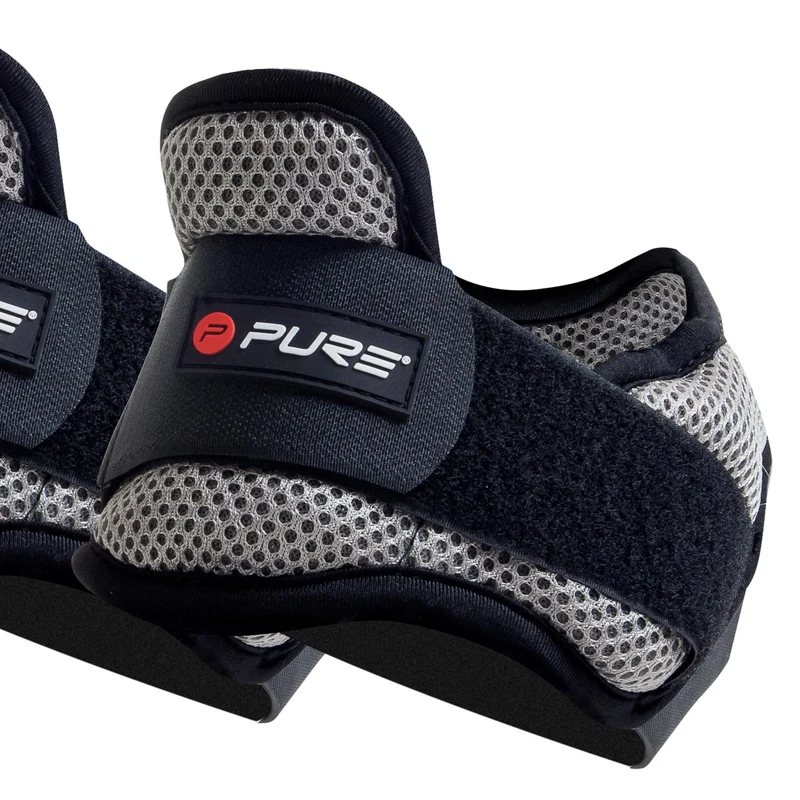 Schuhgewichte 2x0,75 kg Schwarz/Grau aus Polyester Pure2Improve