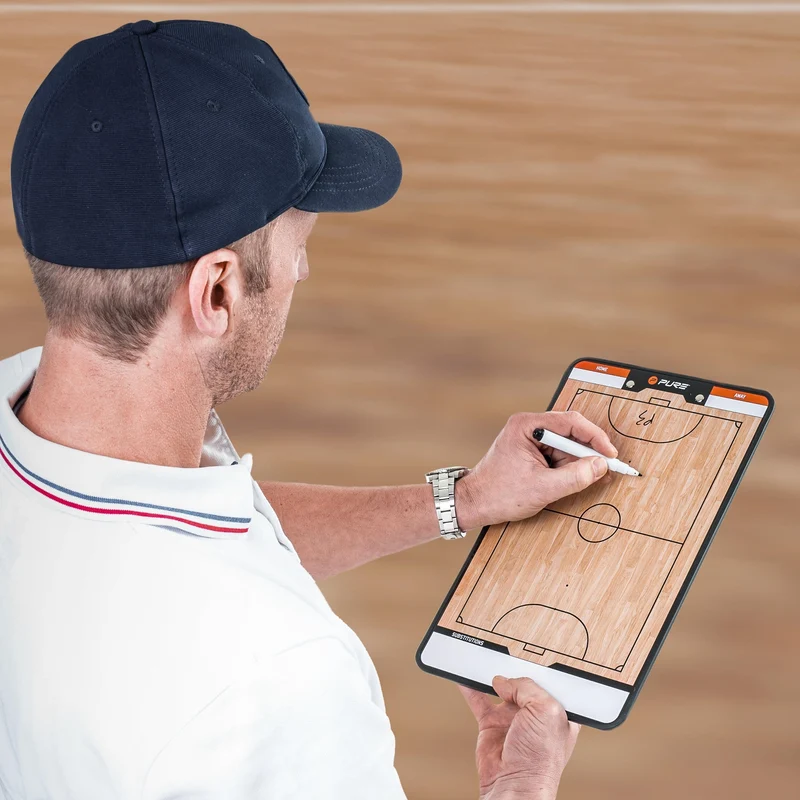 Taktiktafel Futsal 34,5x21,5 cm mit Zubehör Pure2Improve