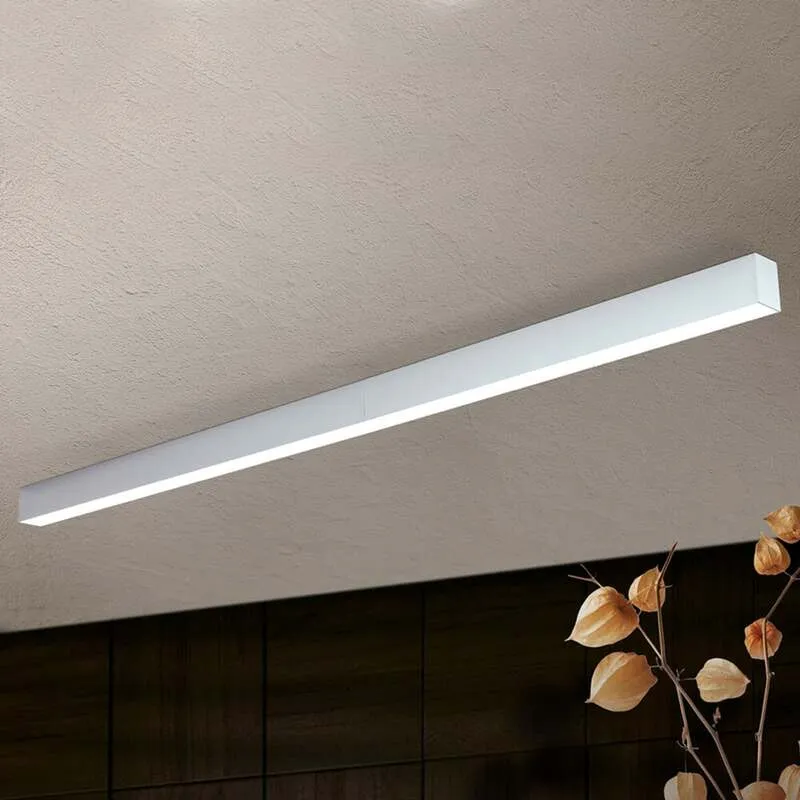 B-Ware Sando Pendelleuchte Deckenlampe LED alu warmweiß Aluminium PVC Aufhängeset 86132