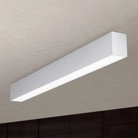 B-Ware Sando Pendelleuchte Deckenlampe LED alu warmweiß Aluminium PVC Aufhängeset 86132