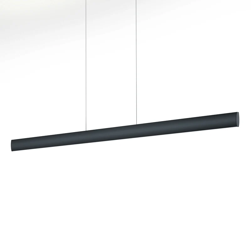 B-Ware Knapstein Hängeleuchte Pendelleuchte LED Runa dimmbar schwarz Metall 132 cm