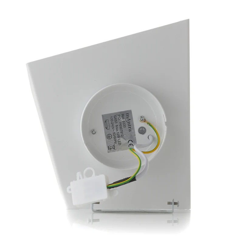 B-Ware Mantra Iluminación Wandleuchte Asimetric Wandleuchte Wandlicht aus Stahl GX53 we