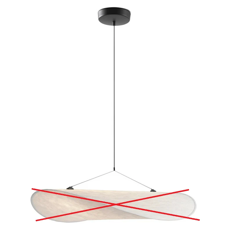 B-Ware New Works Tense LED Pendelleuchte Deckenlampe weiß SIEHE TEXT/FOTO