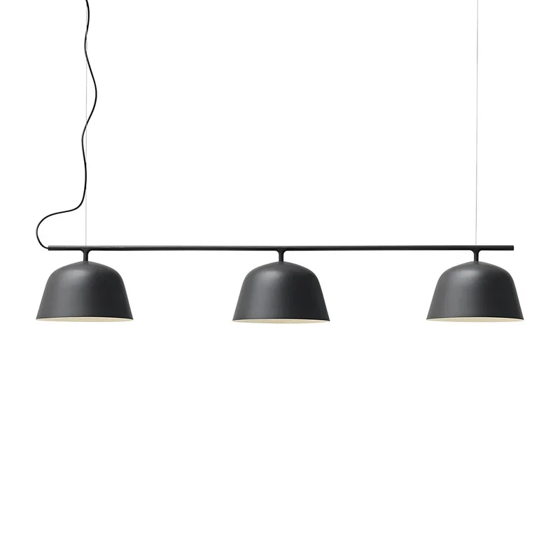 B-Ware Muuto Ambit Rail Pendelleuchte Hängelampe Beleuchtung schwarz Esszimmerlampe
