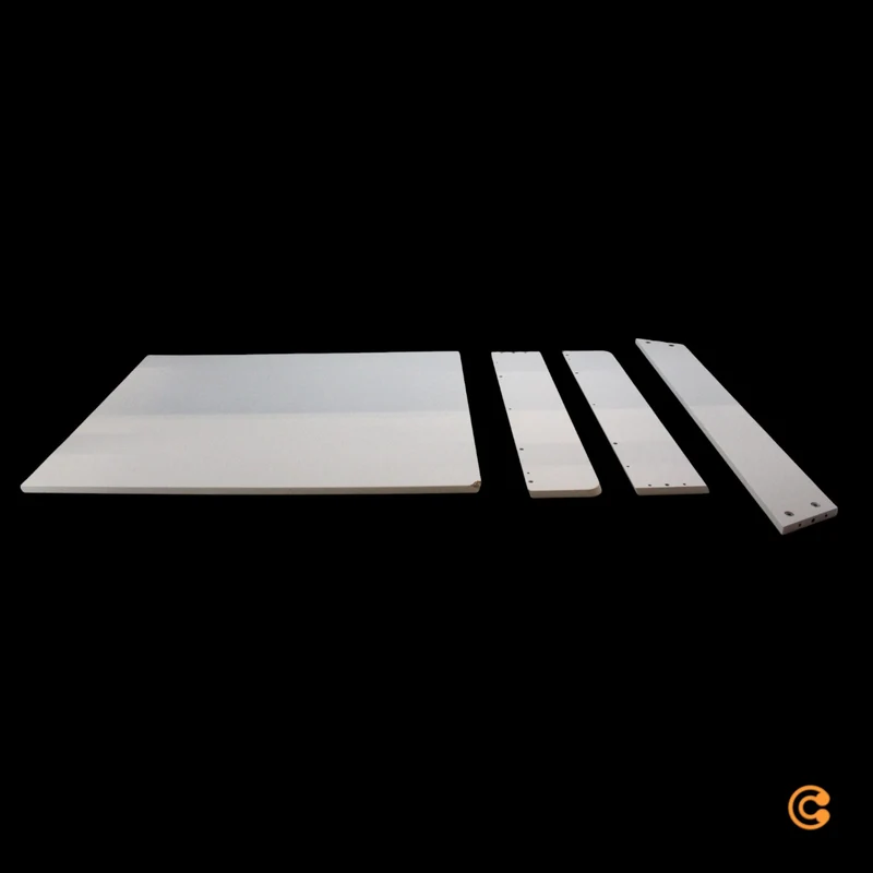 B-Ware Leander Wickelaufsatz Aufsatz Luna Kommode weiß MDF 99x72cm SIEHE TEXT/FOTO