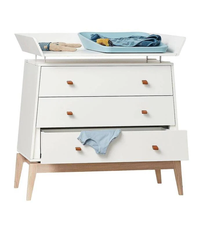 B-Ware Leander Wickelaufsatz Aufsatz Luna Kommode weiß MDF 99x72cm SIEHE TEXT/FOTO