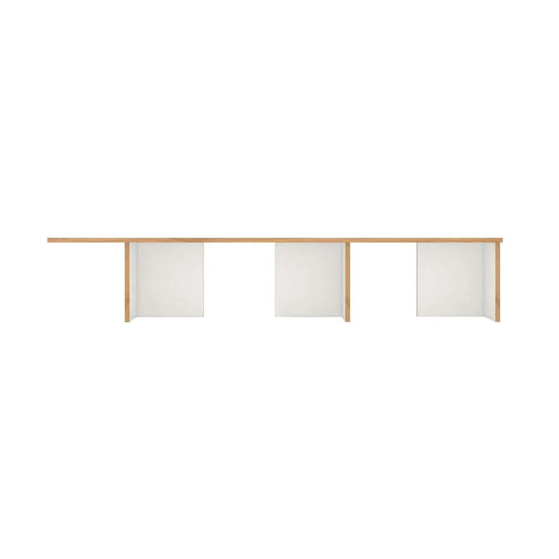 B-Ware Tojo stell Regalsystem Anbaumodul Regal Modul 160 cm weiß SIEHE TEXT/FOTO
