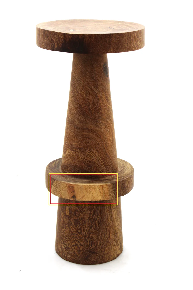 D-Ware pols potten Barhocker Hocker Simple Holz Barstuhl Fußablage 74cm SIEHE TEXT/FOTO