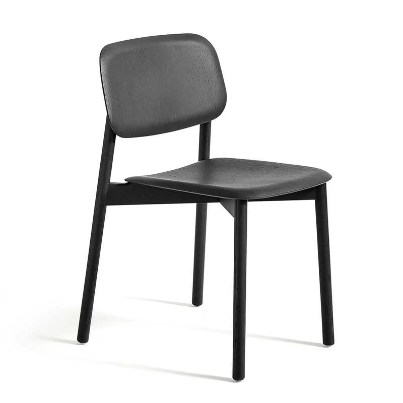 B-Ware Hay Soft Edge 12 Stuhl Holzstuhl Holz Eiche soft schwarz gebeizt SIEHE TEXT/FOTO