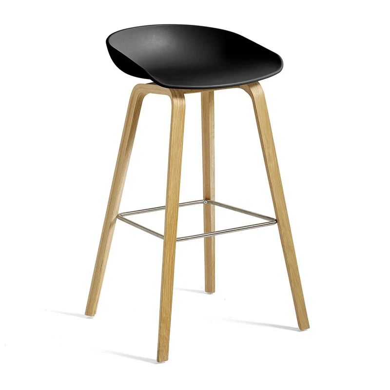 B-Ware HAY About A Stool AAS 32 Barhocker Hocker Schwarz 65 cm SIEHE TEXT/FOTO