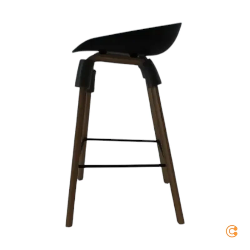B-Ware HAY About A Stool AAS 32 Barhocker Hocker Schwarz 65 cm SIEHE TEXT/FOTO