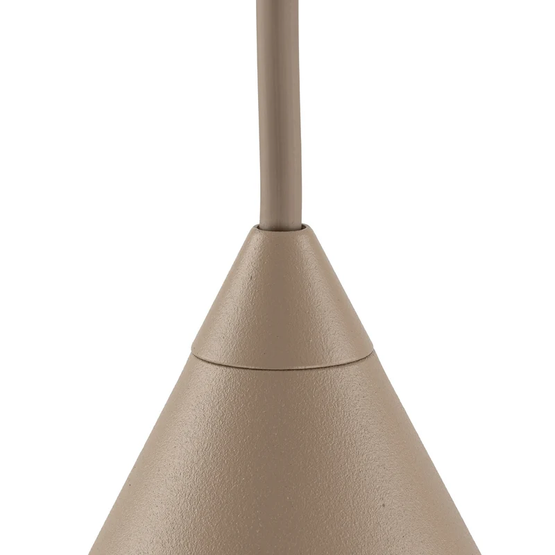 B-Ware TK-Lighting Hängeleuchte Pendelleuchte Cono Sand Stahl E27 LED Ø 25 cm 1-flammig