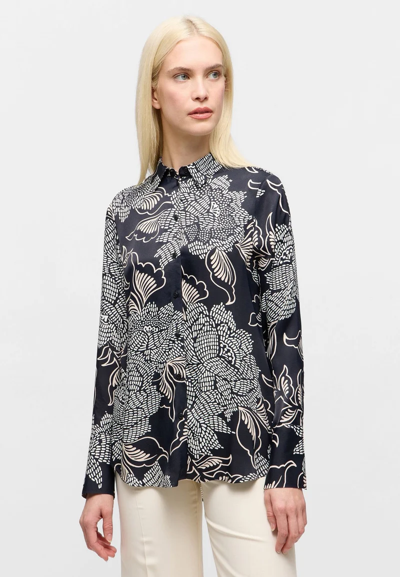 Bluse Viskose Langarm