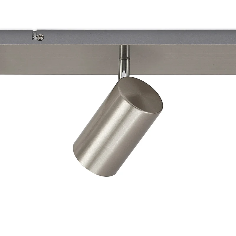 B-Ware Lindby Joffrey Deckenstrahler Deckenleuchte Deckenlampe Leuchte LED 6-fl. nickel