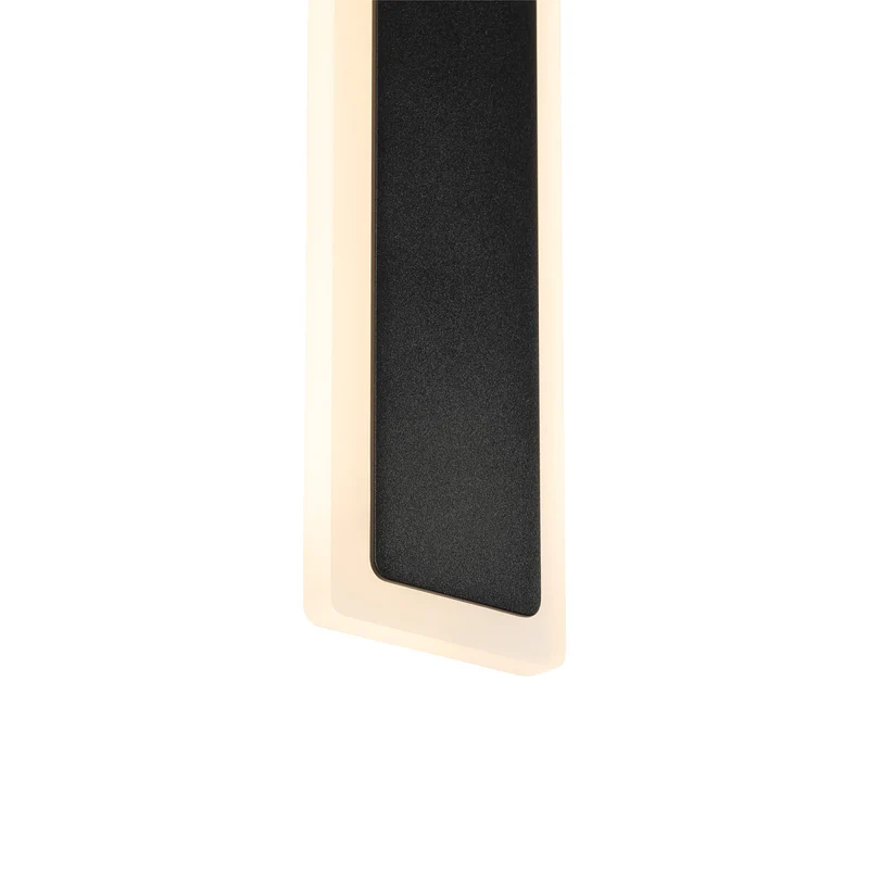 B-Ware Nowodvorski Wandleuchte Wandlampe LED schwarz ISLA 100 cm Warmweiß IP54 22 W