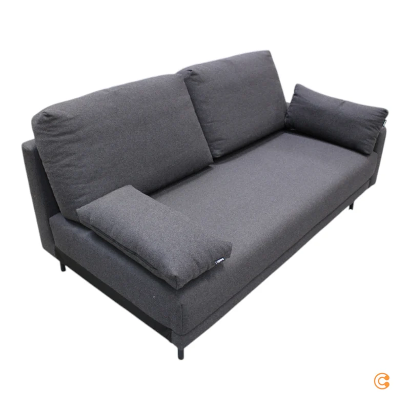 B-Ware freistil 170 Loungesofa Sofa schwarzgrau Sofabezug 4042 282x175,7cm Teil Modul