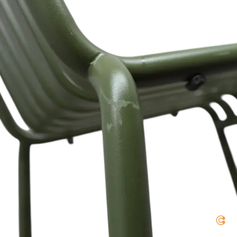 B-Ware Hay Palissade Stuhl Esszimmerstuhl Gartenstuhl Stuhl olivgrün SIEHE TEXT/FOTO